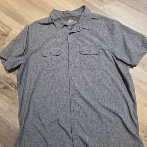 Croft & Barrow Men's Charcoal Button Down Shirt